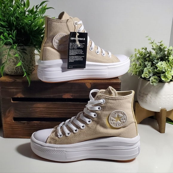 Converse CTAS MOVE HI PLATFORM WOMEN'S SZ - Picture 2 of 9